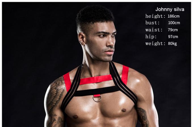 セクシーなボディスーツのランジェリーは人の′ sのベストのパジャマの熱く好色な馬具のCatsuitの寝間着を置いた