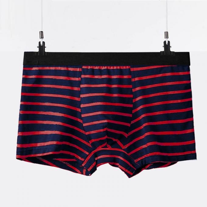 XXXL 165kg 95kgの綿の人の下着のセクシーで純粋な綿の報告書の大人はスポーツを縞で飾る 0