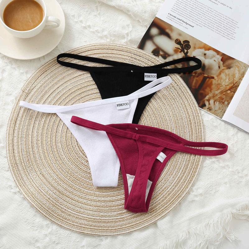 通気性のセクシーな綿のUndiesによって50kg 60kgセクシーなTは女性の女性が喘ぐThongs