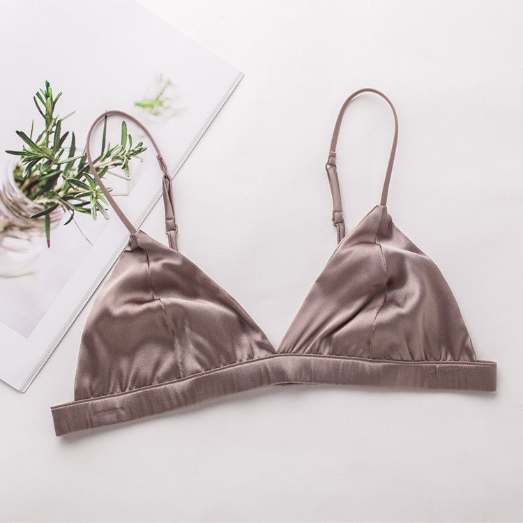 変換可能でセクシーな女性のブラは絹の無線ブラ32A 32B 32Cのナイロン スパンデックスを暗示する