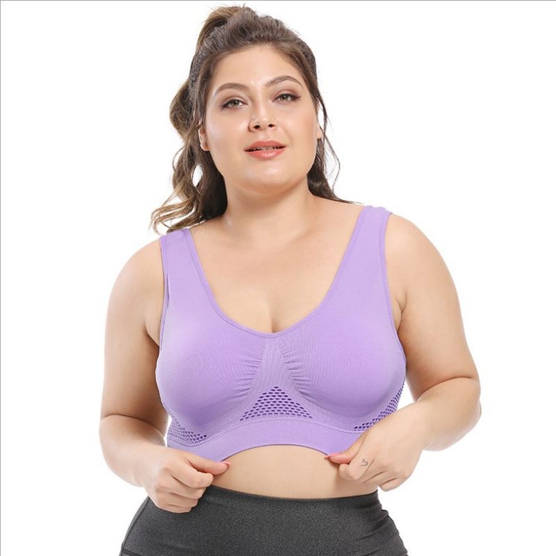 ヨガは大きい女性ブラ44C 44D 3XL 4XLの綿のレースの下着を遊ばす