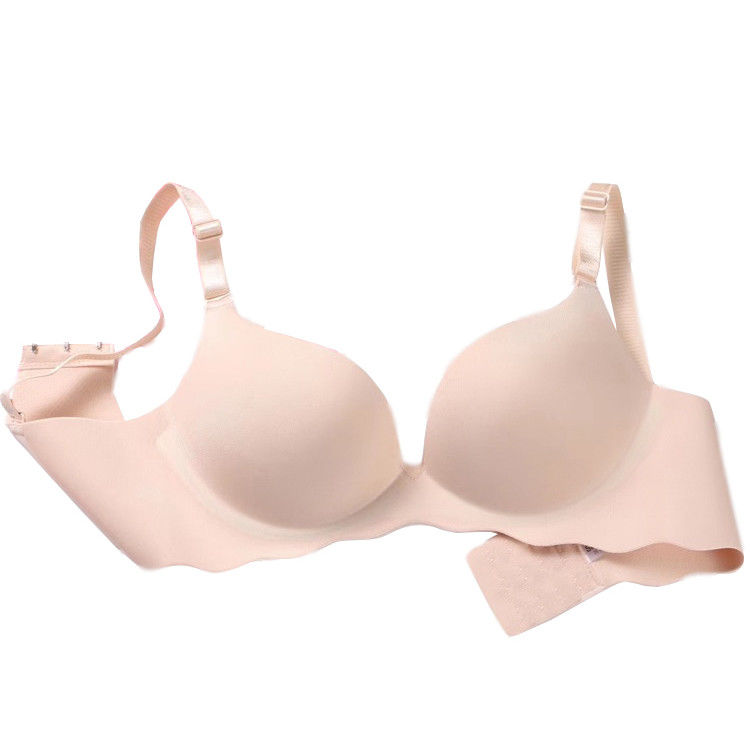 抗菌性38B 38Cのセクシーな女性のブラの継ぎ目が無い無線ブラは押上る