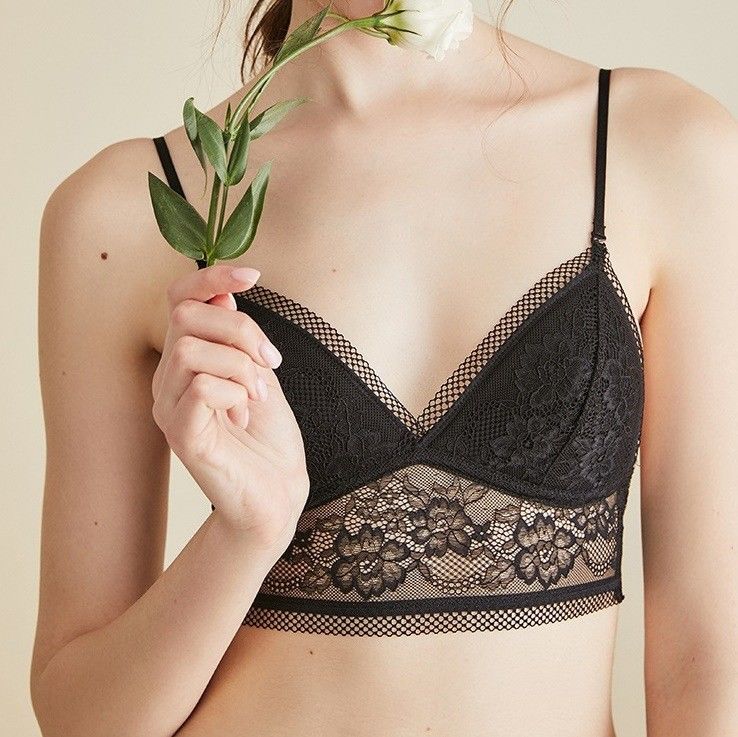 女性ホールターXXXLのストラップレスのセクシーな女性のブラのU字型背部ブラの下着の美