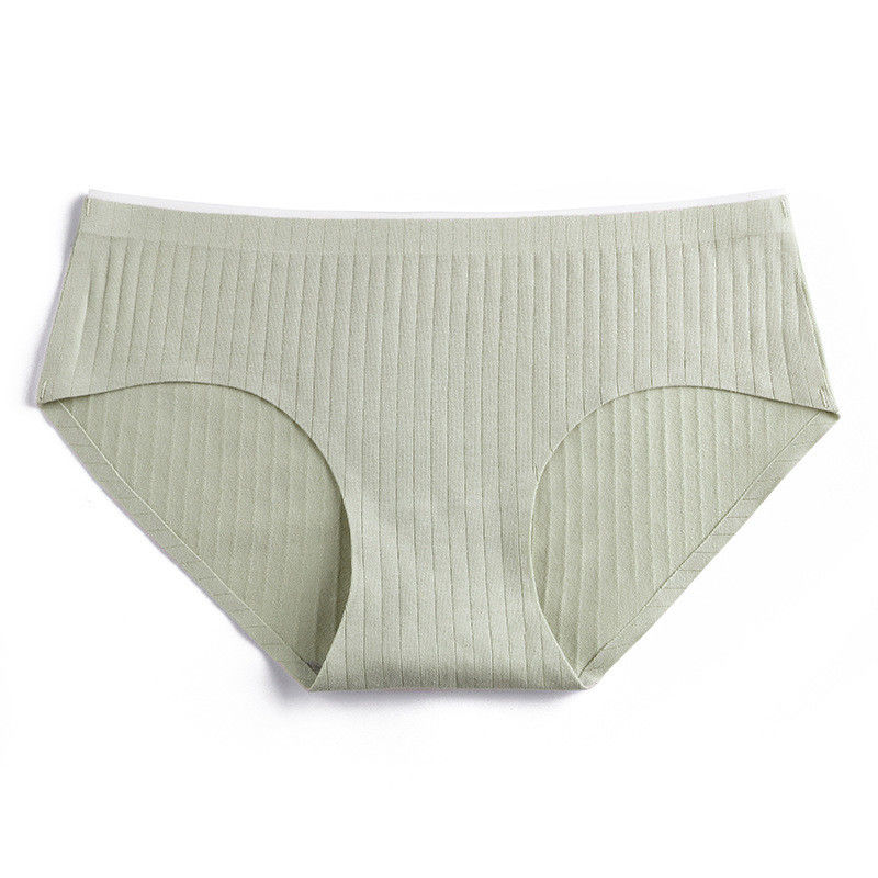 平野によって染められる継ぎ目が無い綿Boyshortsによって編まれるレーザーの切口は中間のウエストを報告する
