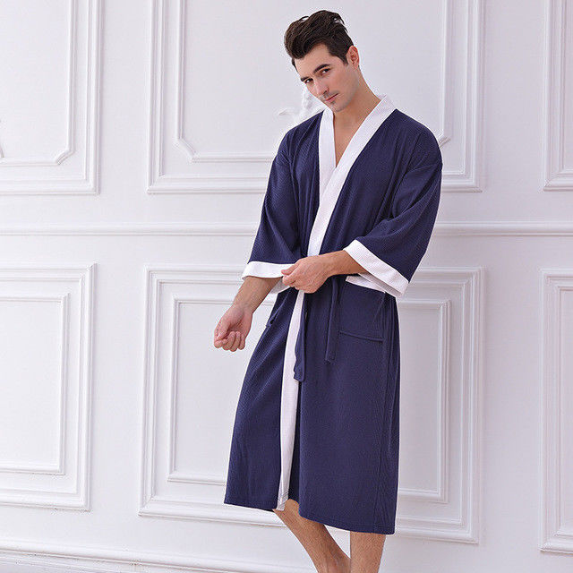 浴衣の人の寝間着Xl Xxlの男性暖かいパジャマ パンツのポリエステル線維