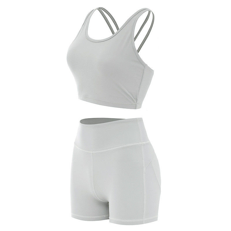 バットLifyingはブラが継ぎ目が無い試しセットのActivewearを肋骨で補強した女性のスポーツをショートさせる